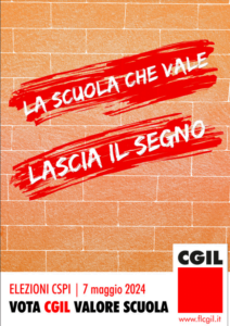 Manifesto elettorale della CGIL